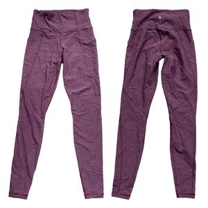 Athleta Salutation Stash Pocket Texture Tights